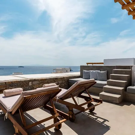 ホテル Trinity Mykonos - Beachfront 3*