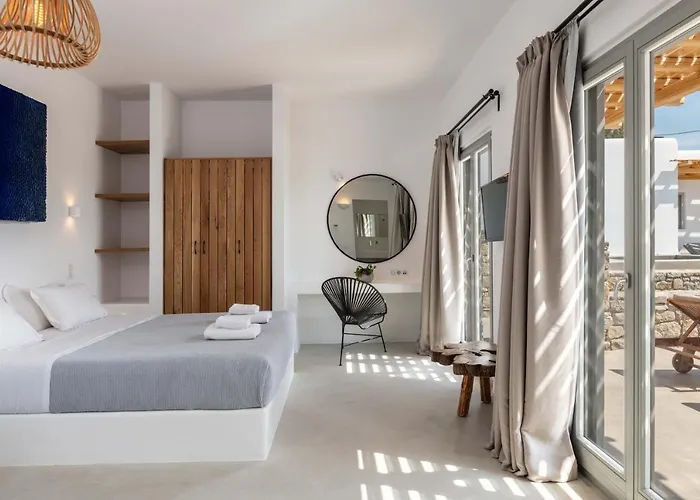 酒店 Trinity Mykonos - Beachfront 普拉迪斯亚罗斯